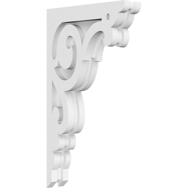 Ekena Millwork Hurley Architectural Grade PVC Corbel, 1 7/8"W X 8"D X 14"H CORP01X08X14HU - main